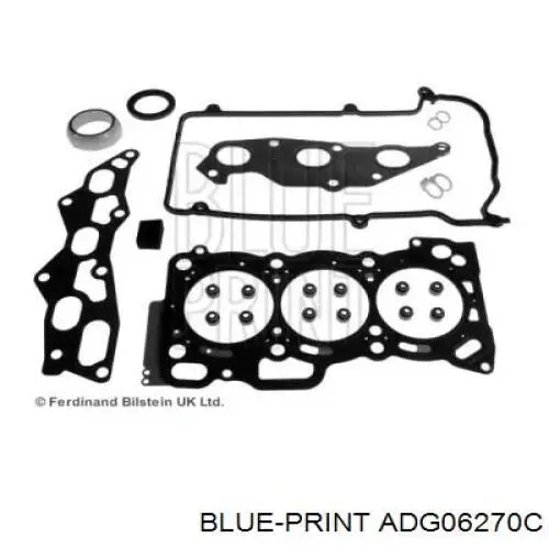 Верхний комплект прокладок двигателя ADG06270C Blue Print