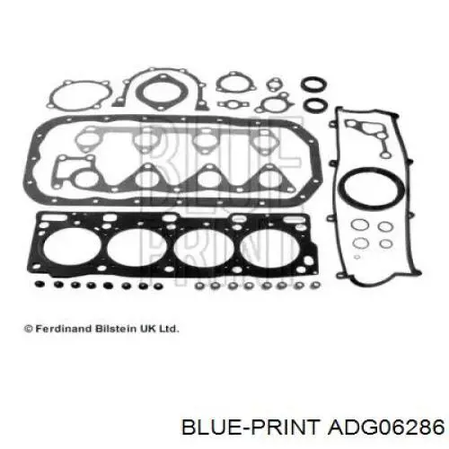 Комплект прокладок двигателя ADG06286 Blue Print