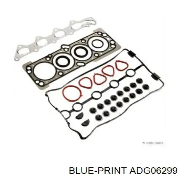 Верхний комплект прокладок двигателя Blue Print ADG06299 цена, от 106.70 USD