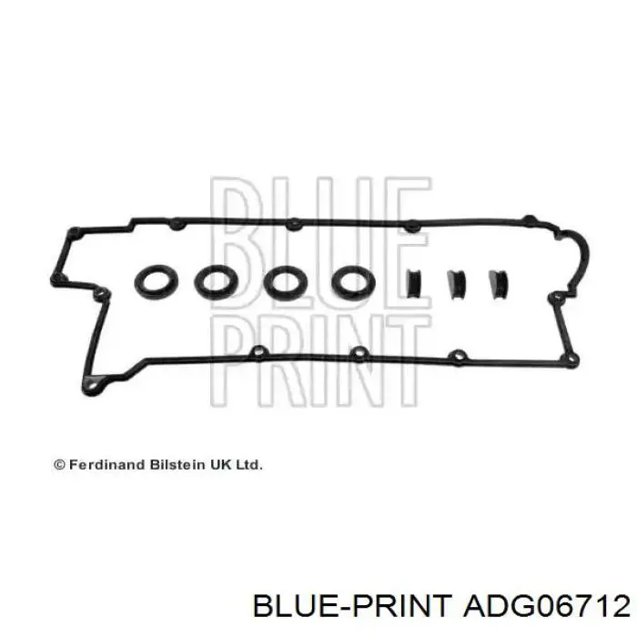 ADG06712 Blue Print прокладка клапанной крышки двигателя, комплект