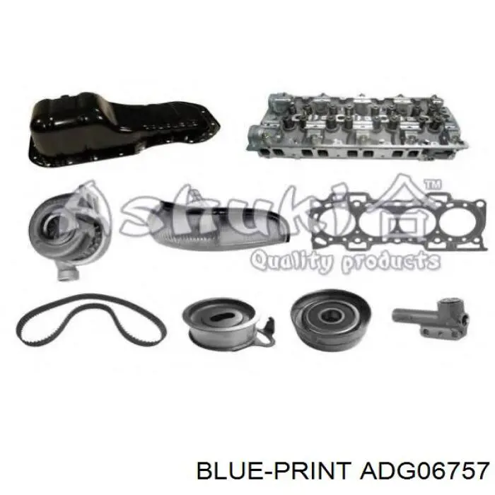 Купить ADG06757 Blue Print Прокладка клапанной крышки двигателя