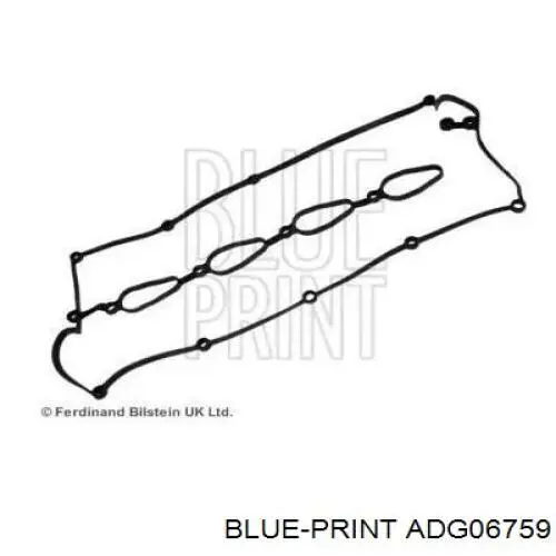 Прокладка клапанной крышки ADG06759 Blue Print