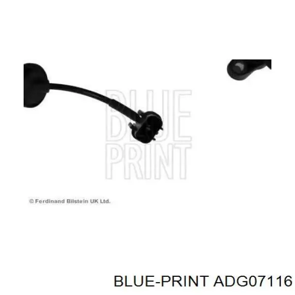 Sensor ABS delantero izquierdo ADG07116 Blue Print