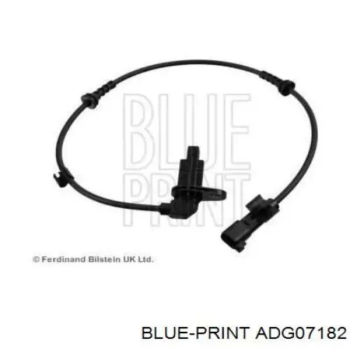 Sensor ABS trasero derecho ADG07182 Blue Print