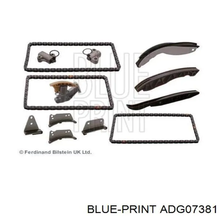 Комплект цепи ГРМ ADG07381 Blue Print