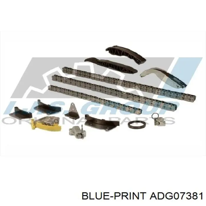 Kit de cadenas de distribución ADG07381 Blue Print