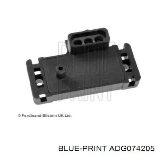 Датчик давления во впускном коллекторе, MAP ADG074205 Blue Print