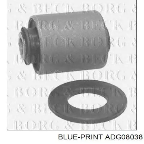 Сайлентблок передней подвески Blue Print ADG08038 цена, от 6.33 USD