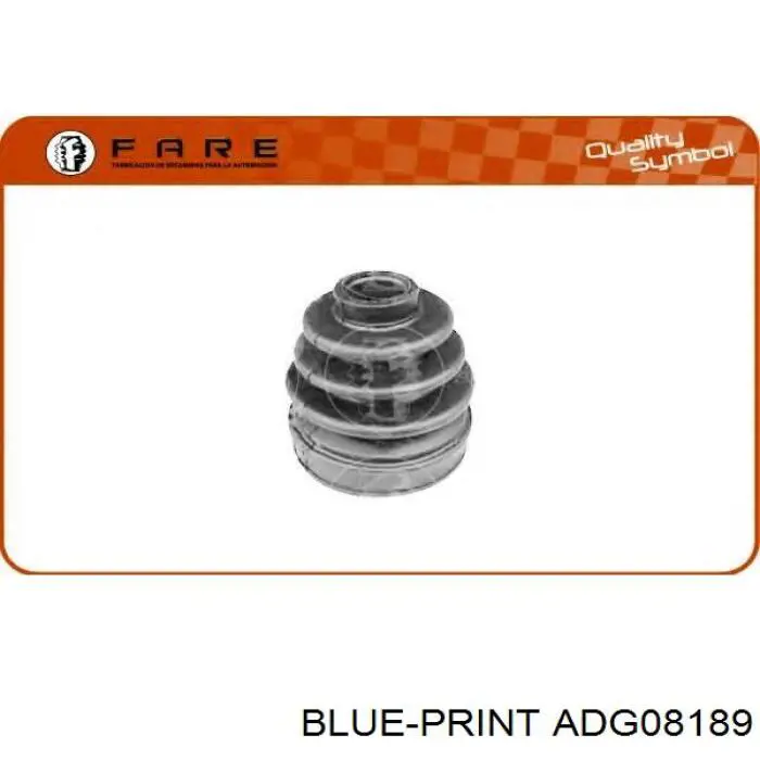 Пыльник шарнира угловых скоростей внутренний передний Blue Print ADG08189 цена, от 6.13 USD