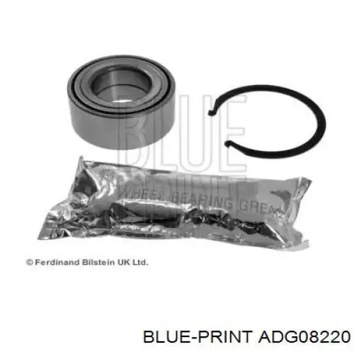 Ступичный подшипник передний Blue Print ADG08220