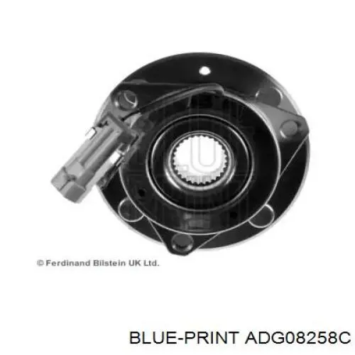 Cubo de rueda delantero ADG08258C Blue Print