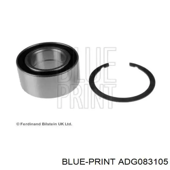 Cojinete de rueda delantero ADG083105 Blue Print
