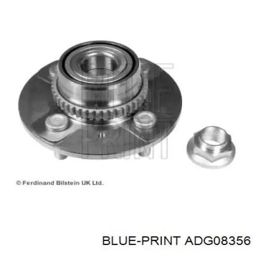 Ступица задняя ADG08356 Blue Print