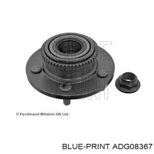 Ступица задняя ADG08367 Blue Print