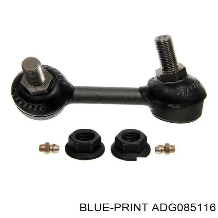 Стойка переднего стабилизатора левая ADG085116 Blue Print