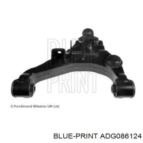 Barra oscilante, suspensión de ruedas delantera, inferior derecha ADG086124 Blue Print