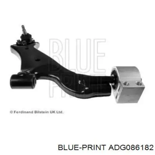 Barra oscilante, suspensión de ruedas delantera, inferior derecha ADG086182 Blue Print