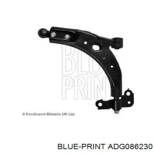 Рычаг передней подвески нижний левый ADG086230 Blue Print