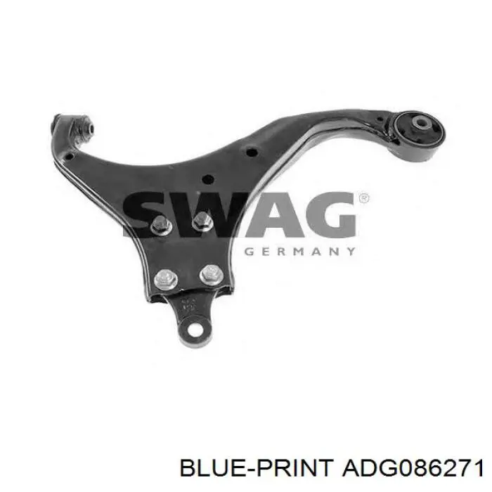 Рычаг передней подвески левый ADG086271 Blue Print