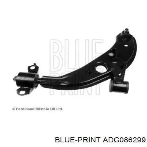 Рычаг передней подвески нижний левый ADG086299 Blue Print