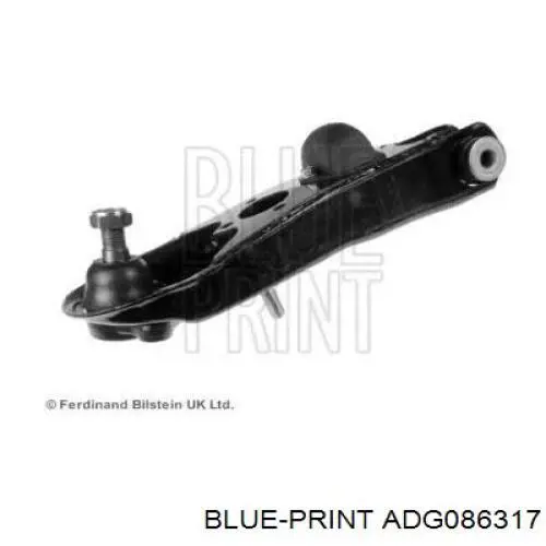 Рычаг передней подвески нижний левый ADG086317 Blue Print