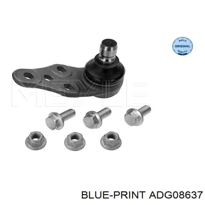 Шаровая опора, нижняя Blue Print ADG08637 цена, от 9.26 USD