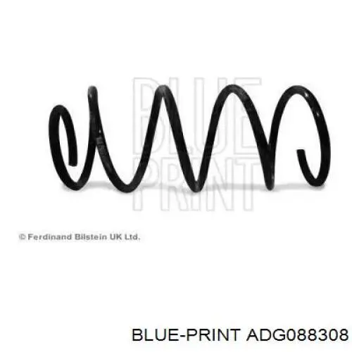 Передняя пружина ADG088308 Blue Print