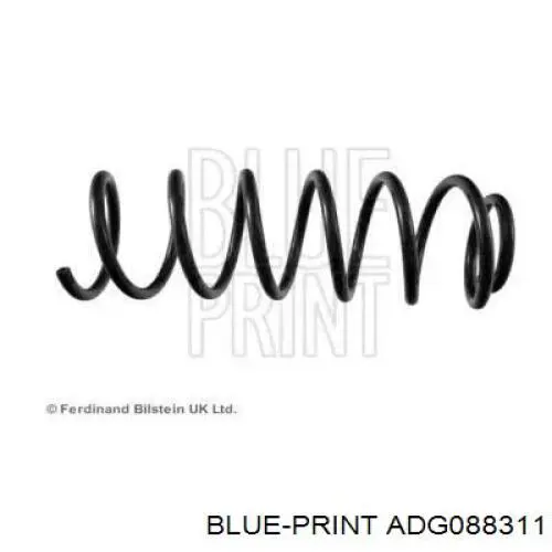 Задняя пружина ADG088311 Blue Print