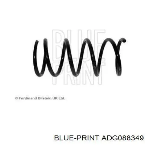 ADG088349 Blue Print пружина передняя
