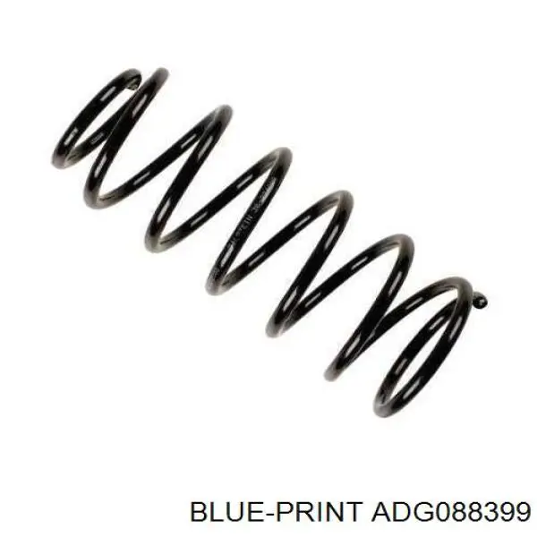 Muelle de suspensión eje trasero ADG088399 Blue Print