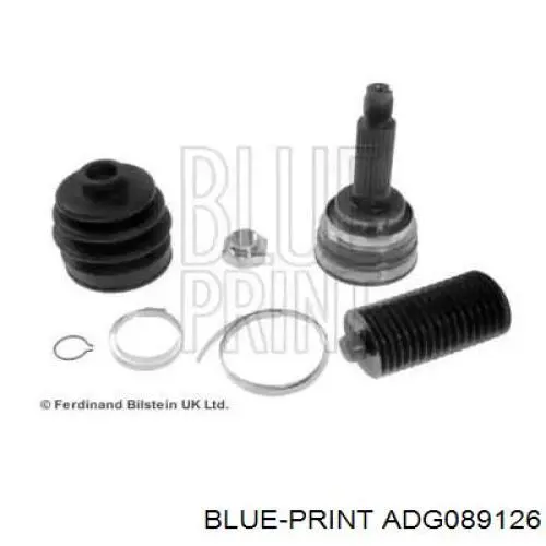 ШРУС наружный передний ADG089126 Blue Print