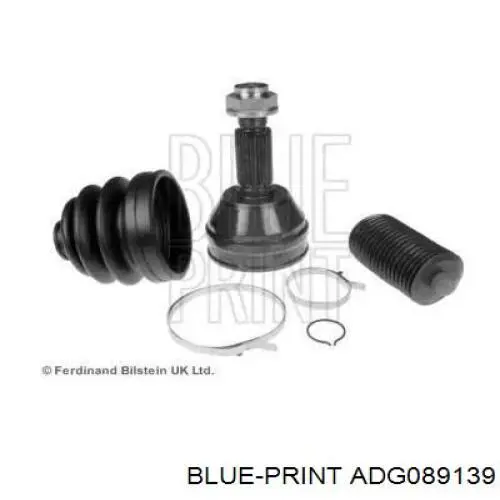 Junta homocinética exterior delantera ADG089139 Blue Print