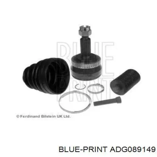 ADG089149 Blue Print Полуось передняя левая