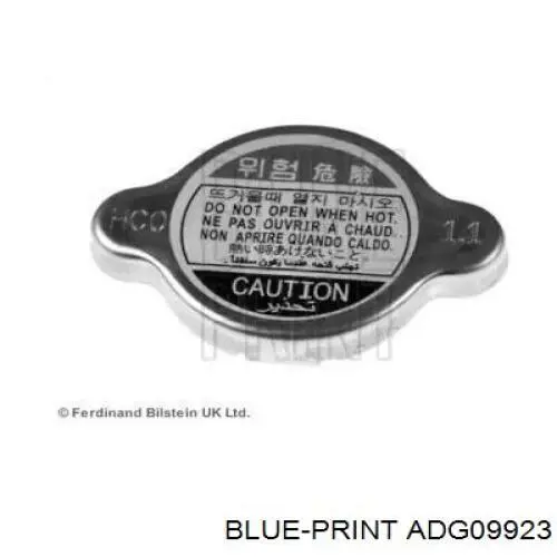 ADG09923 Blue Print крышка (пробка радиатора)