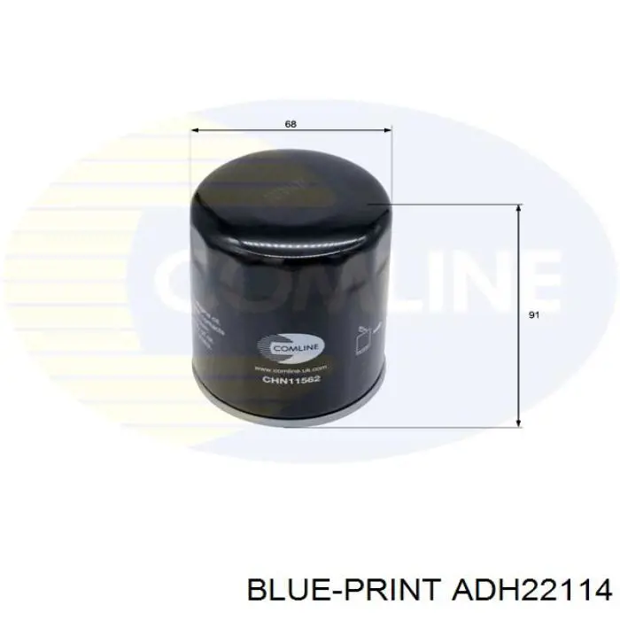 Фільтр масляний ADH22114 Blue Print