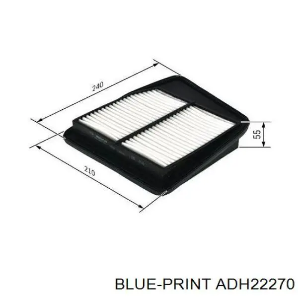 Купить IPA490 Interparts Автомобильный фильтр воздуха