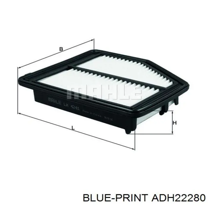 Купить AF5201 Alpha Filter Автомобильный фильтр воздуха
