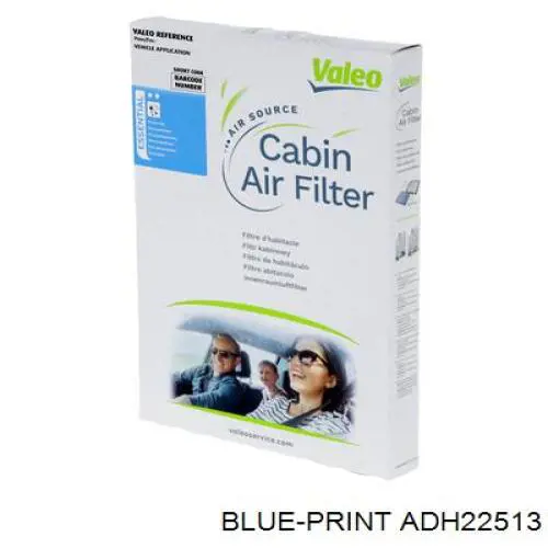 Фильтр салона ADH22513 Blue Print