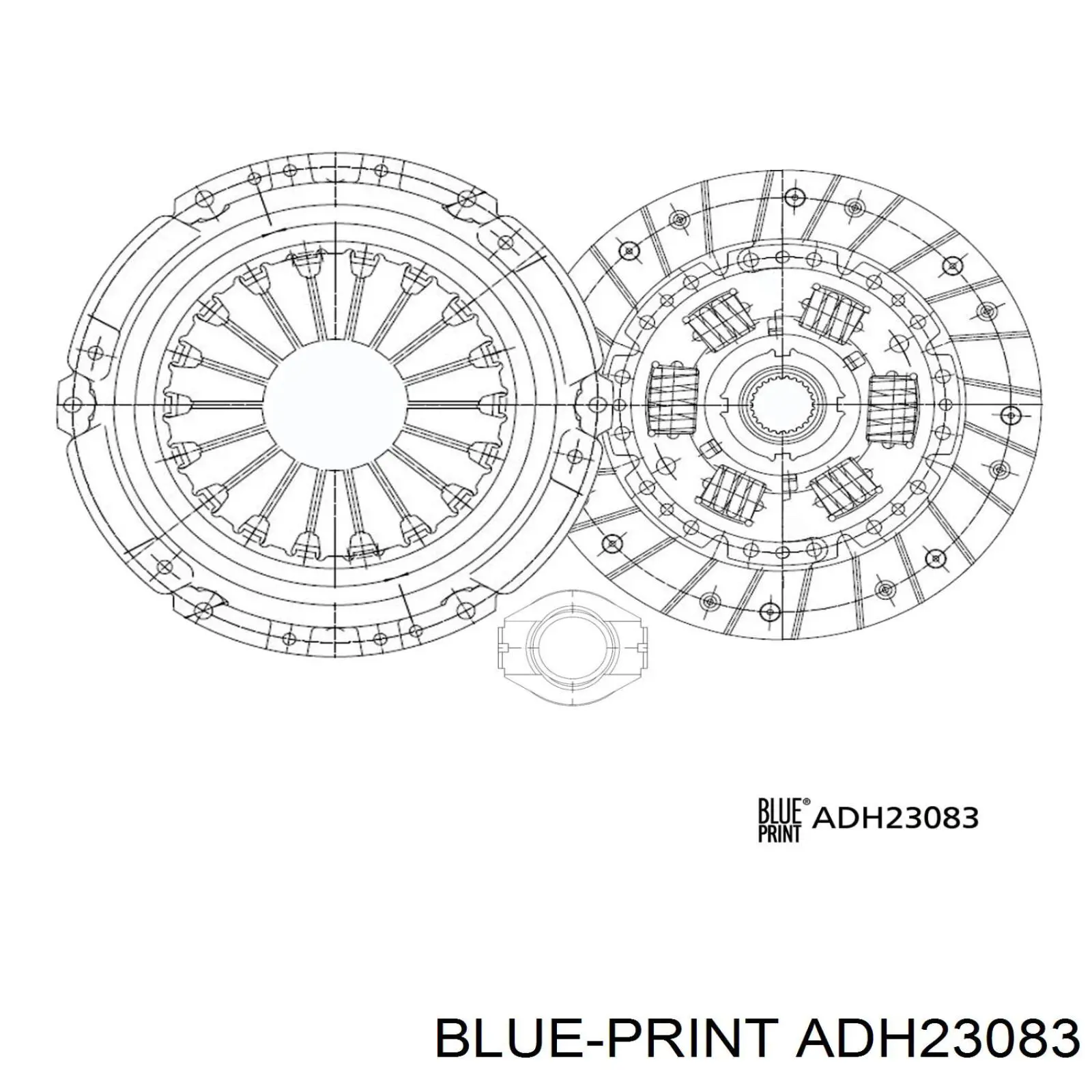 Cojinete de desembrague ADH23083 Blue Print