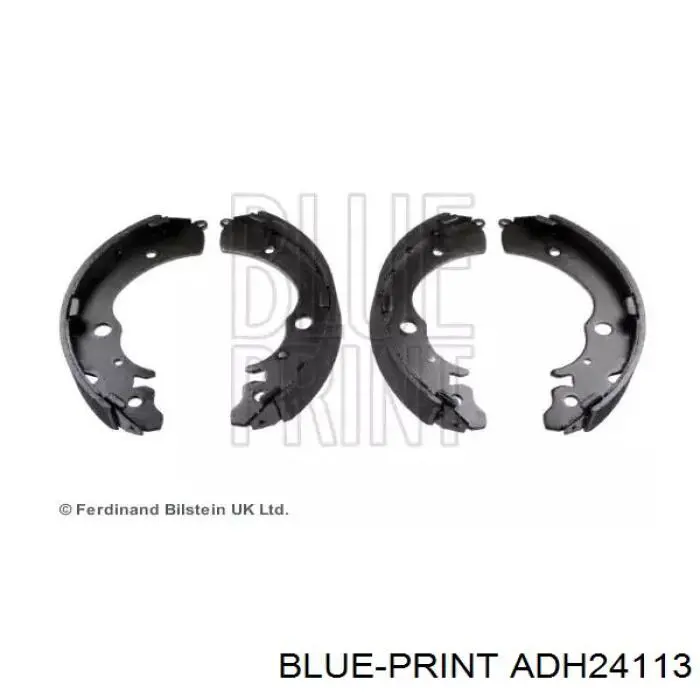 ADH24113 Blue Print задние барабанные колодки