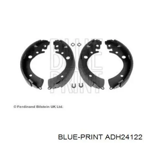 Задние барабанные колодки ADH24122 Blue Print