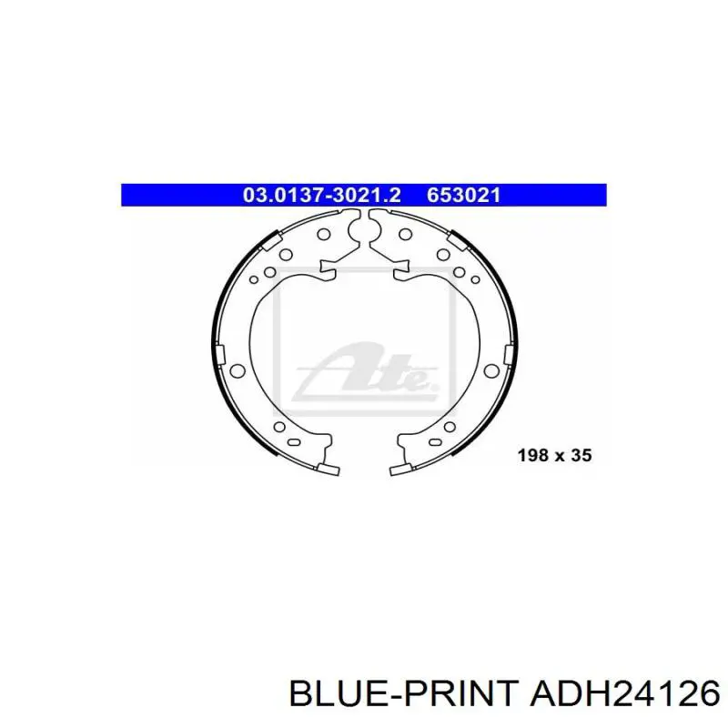 Колодки ручника S28519 Brembo