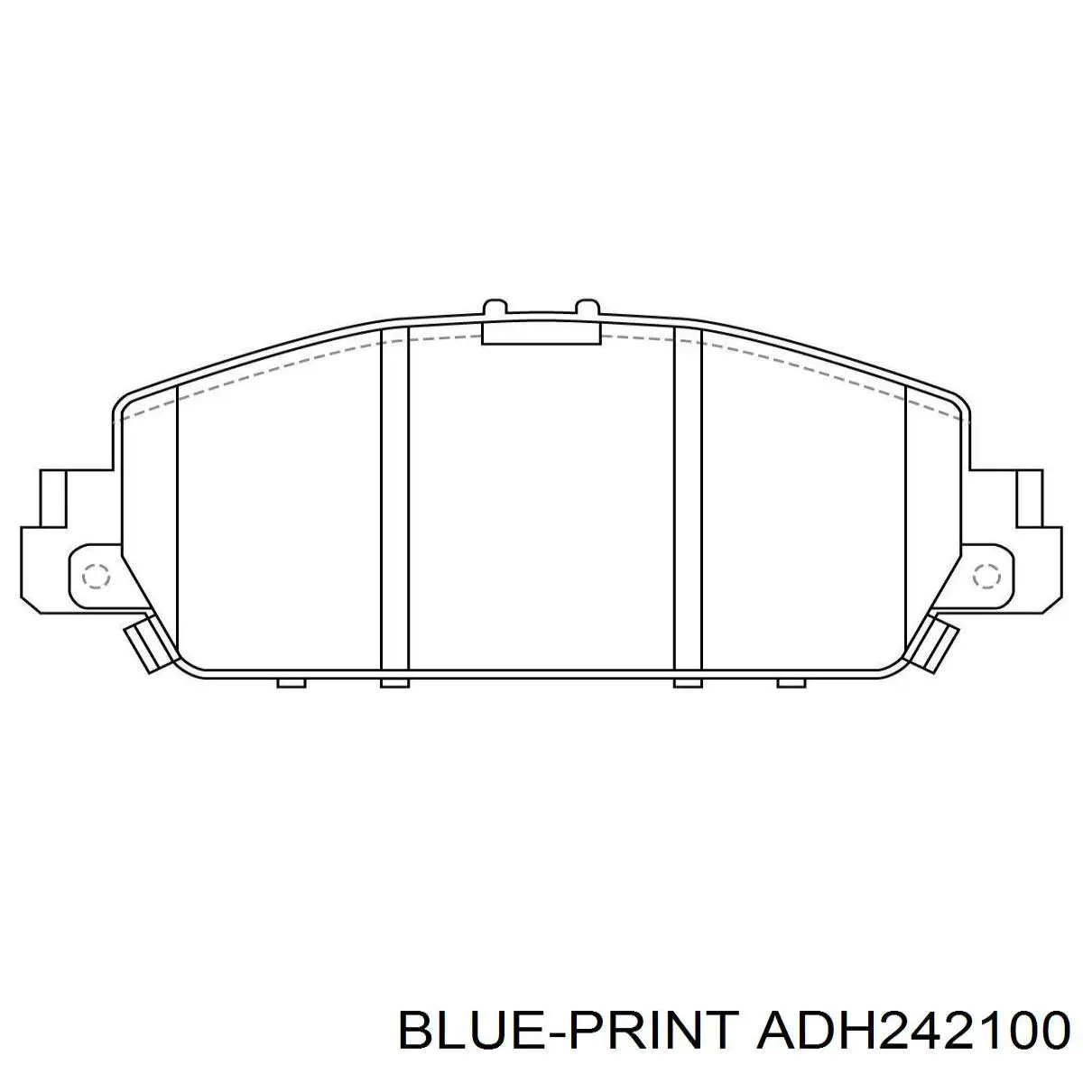 Передние тормозные колодки PN28005S Nibk