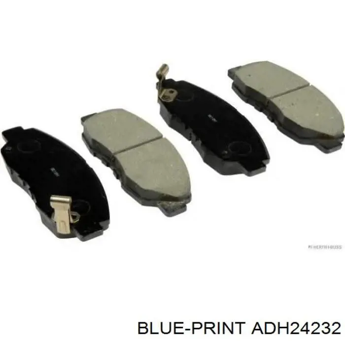 Передние тормозные колодки B110275 Denckermann