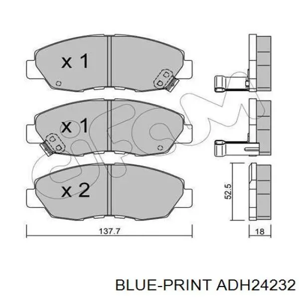 Колодки Honda 45022SNEA51 цена, от 20.90 USD