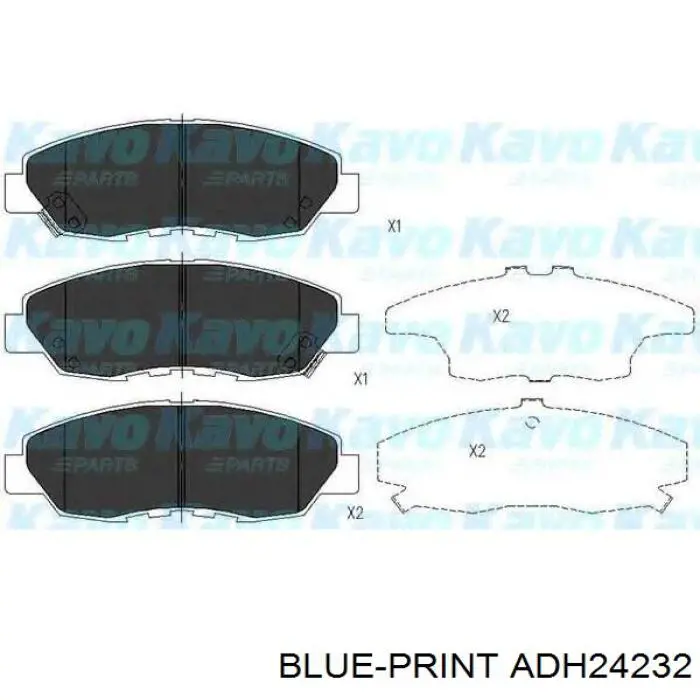 Колодки Denckermann B110275 цена, от 16.53 USD