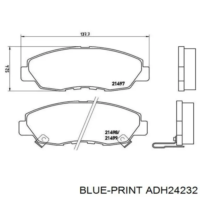 Купить 45022SNEA51 Honda Колодки тормозные