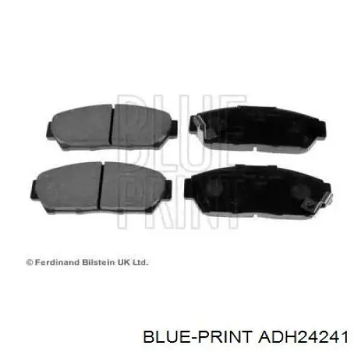 Передние тормозные колодки ADH24241 Blue Print