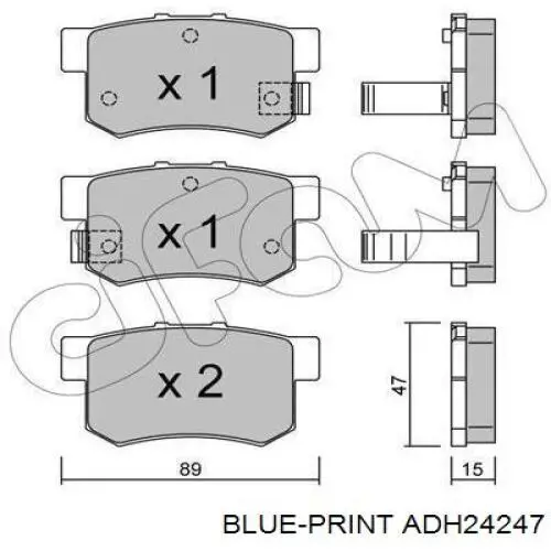 Купить FBP0297 Fremax Колодки тормозные задние, дисковые