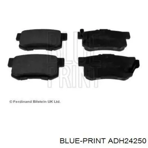 Задние тормозные колодки ADH24250 Blue Print
